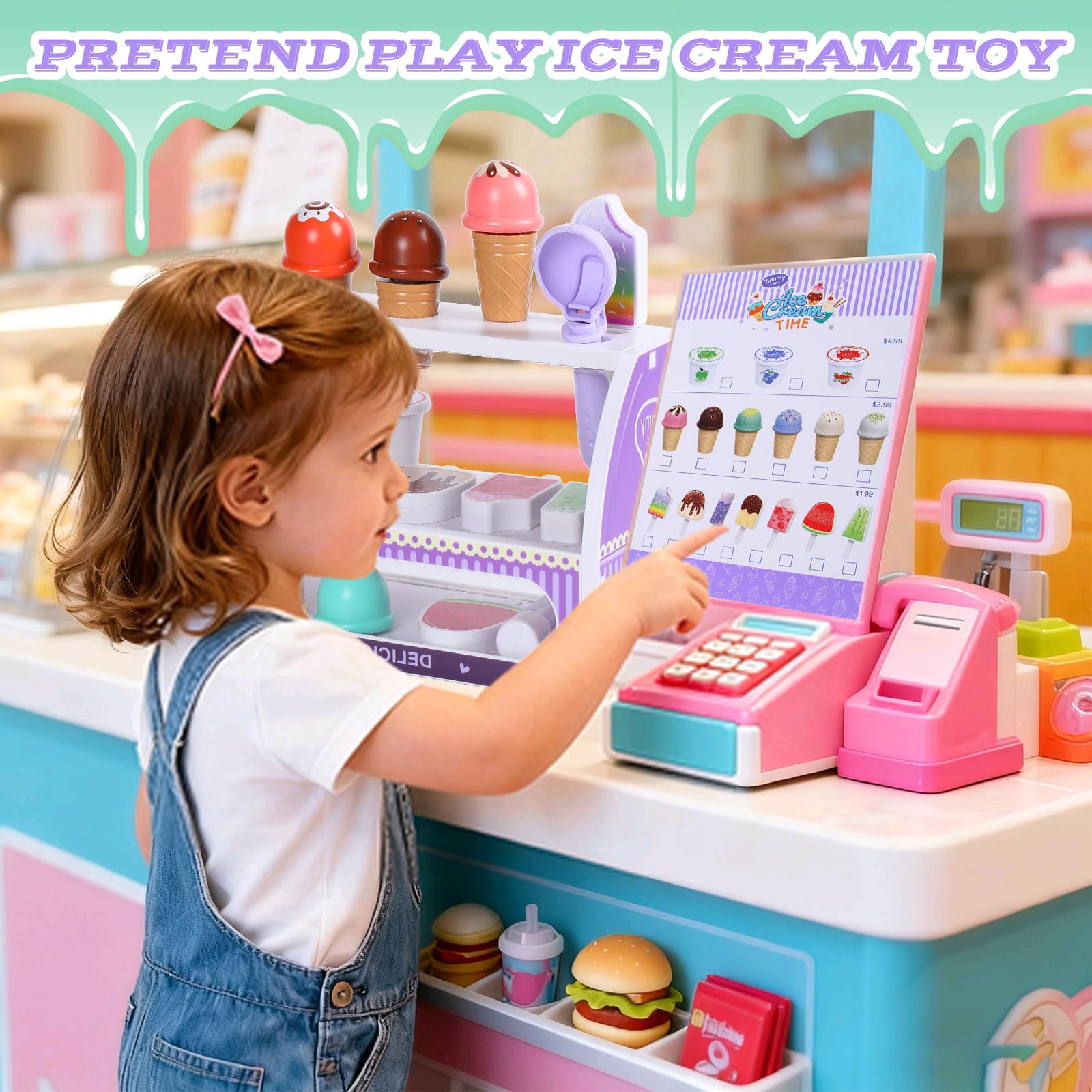 FENYAN ice-cream balls image promotes stacking and fine motor practice.