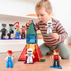 Feoxialy community helpers playset ideal for family and classroom activities.