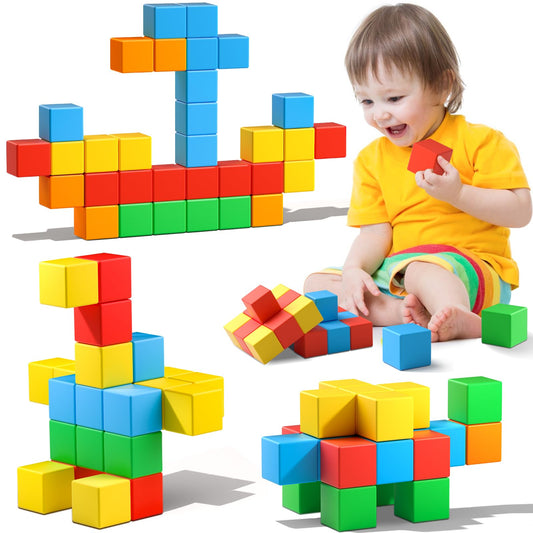Feoxialy Magnetic Blocks for assembly play, inspiring creative building sessions.