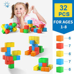 Feoxialy magnetic blocks make a thoughtful gift idea for kids.