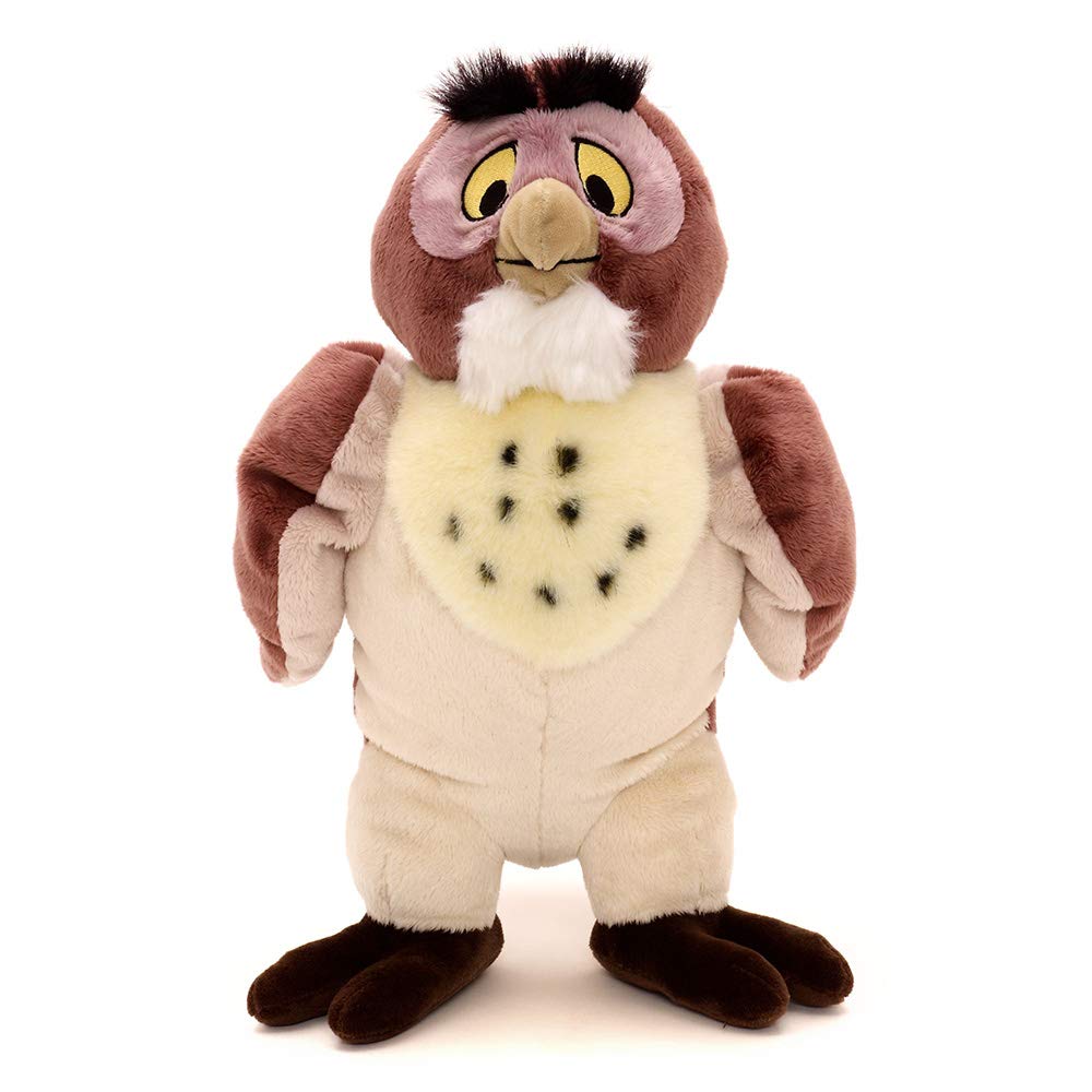 Feoz 13-inch owl plush with soft brown fur for comforting hugs and display.
