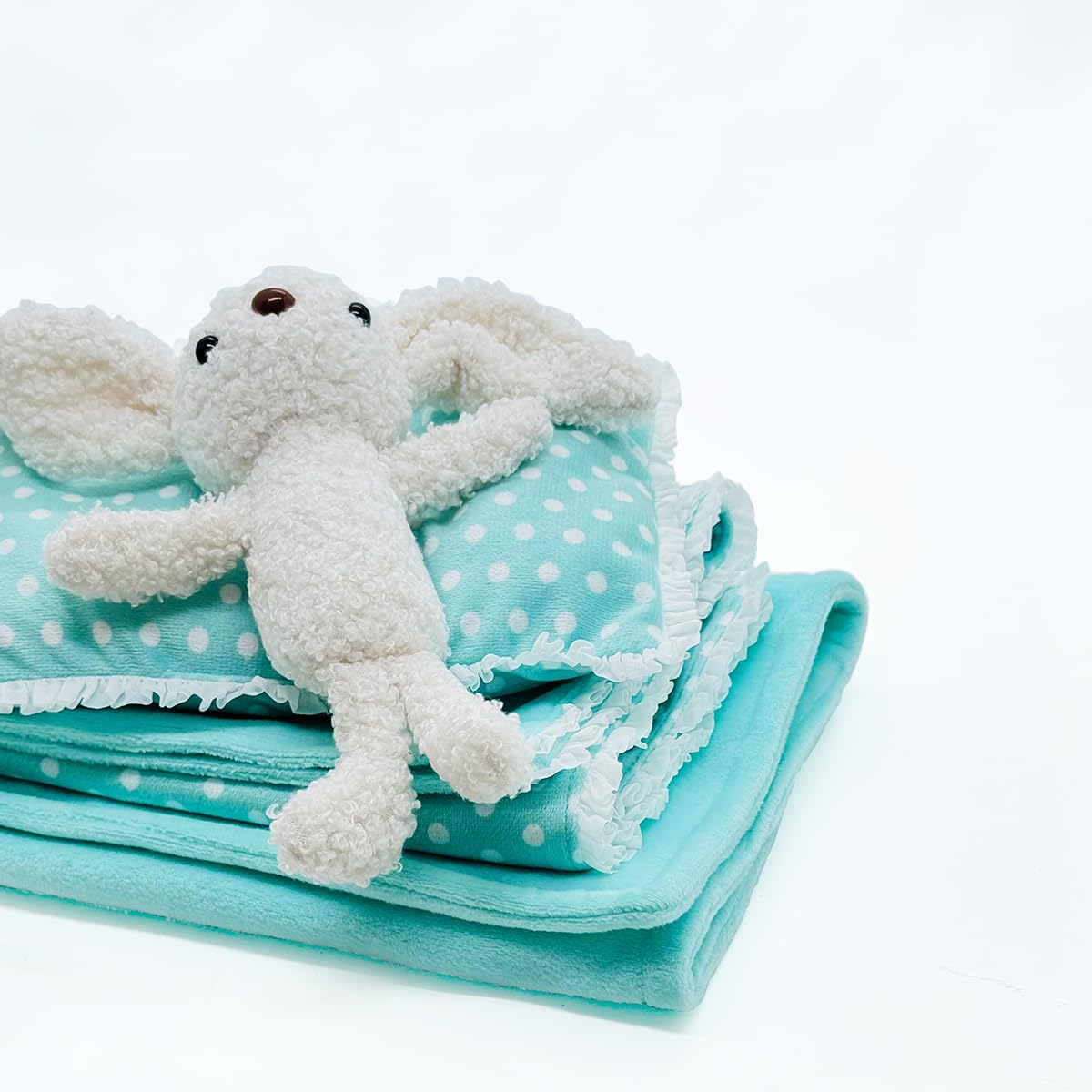 Ferberbears plush doll accessory in green enhances pretend play