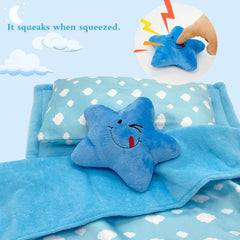 Ferberbears doll bed playroom ensemble visual for cute doll bedrooms.