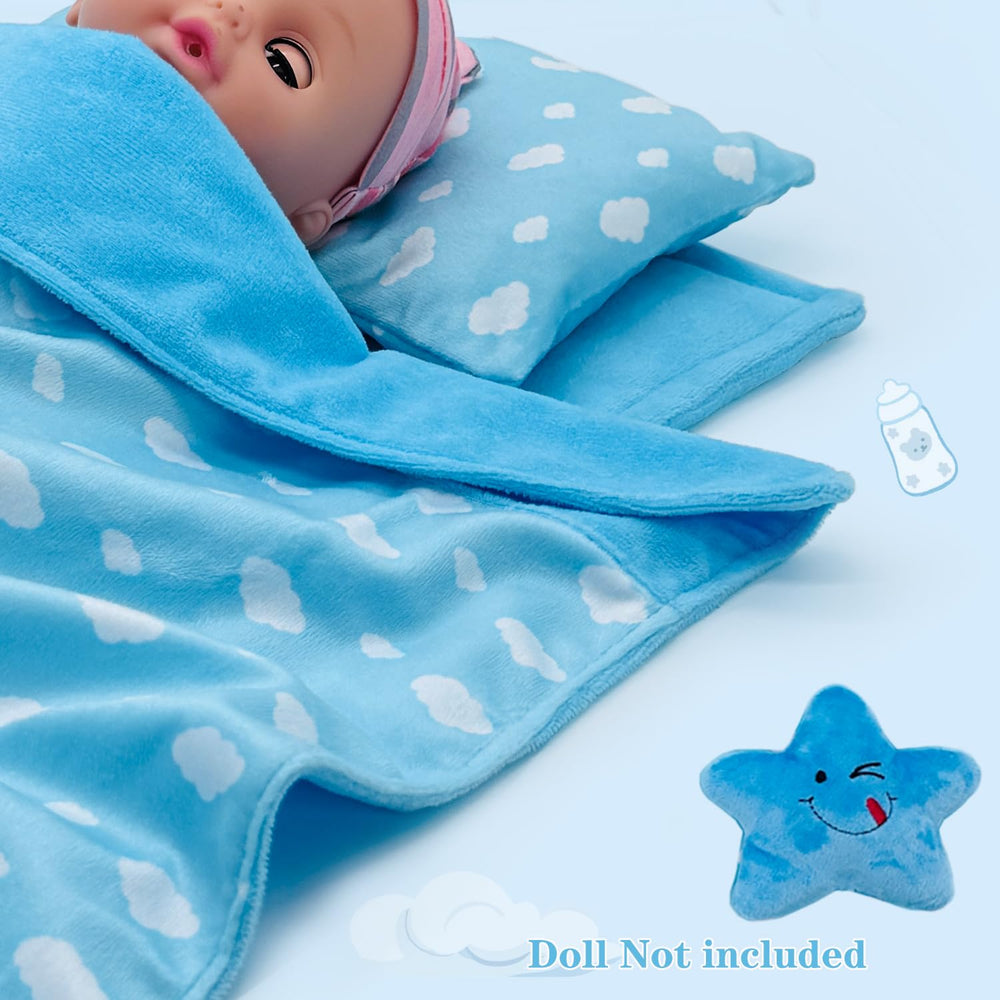 Ferberbears plush doll included to boost imaginative play and care routines.
