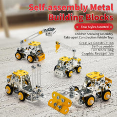 Ferthor Fun ladder truck model encourages imaginative construction and problem-solving.