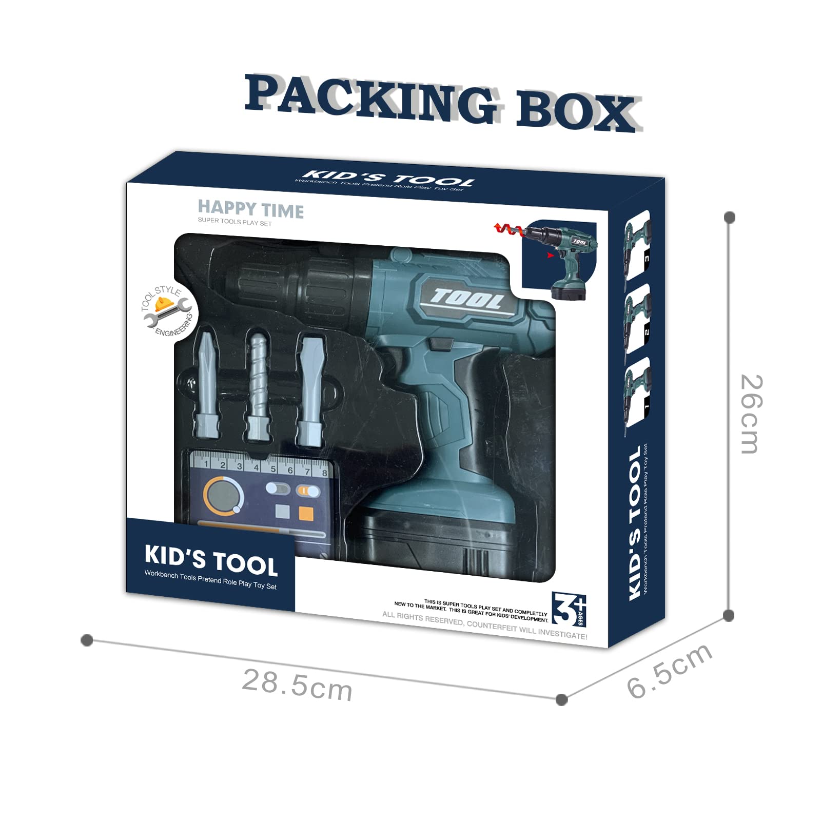 Ferthor Fun box package included shows complete starter kit