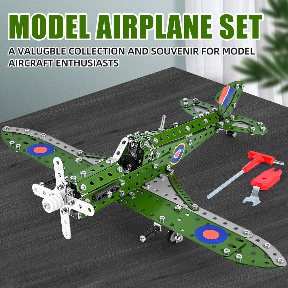 Ferthor Fun finished airplane model on display shelf