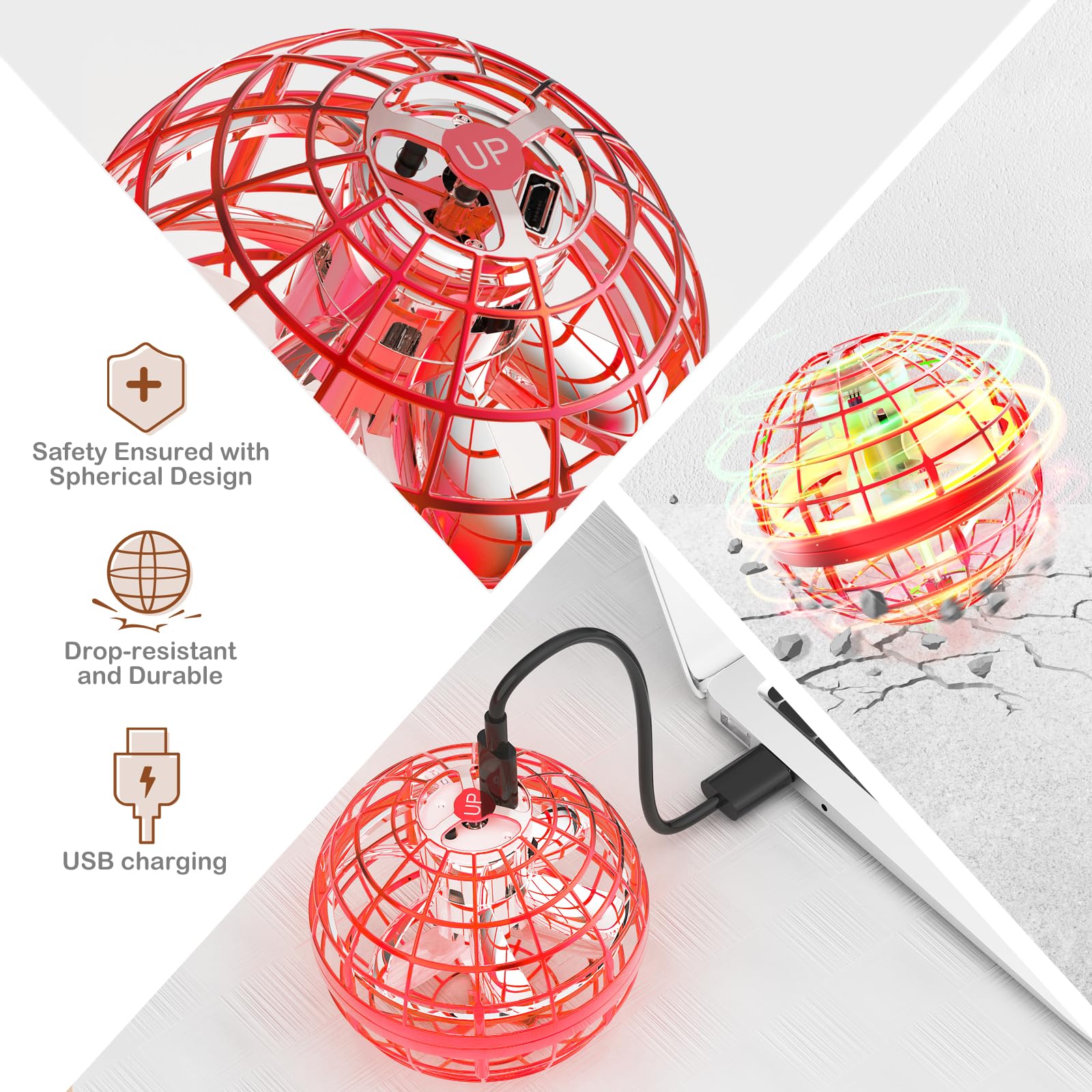 Fesbt Flying Orb Ball the ideal gift idea for birthdays and holidays