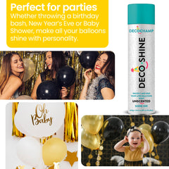 Festi DecoShine easy shine without cloths or gloves for quick application.