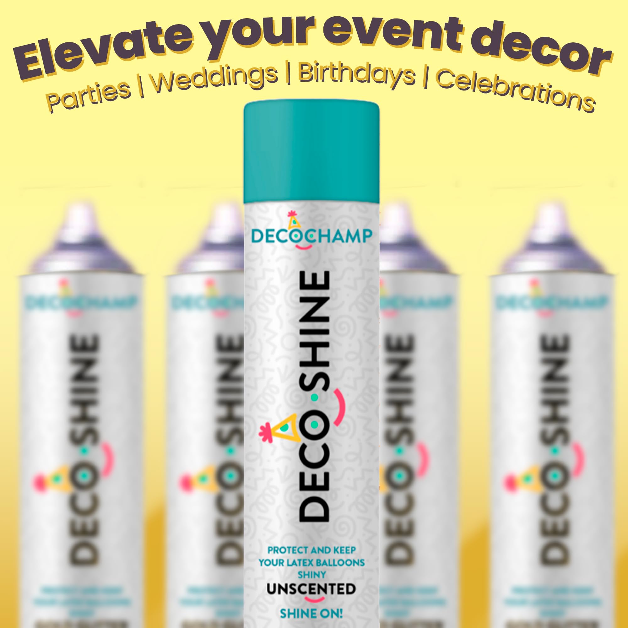 Festi DecoShine unscented formula avoids strong odors in indoor settings.