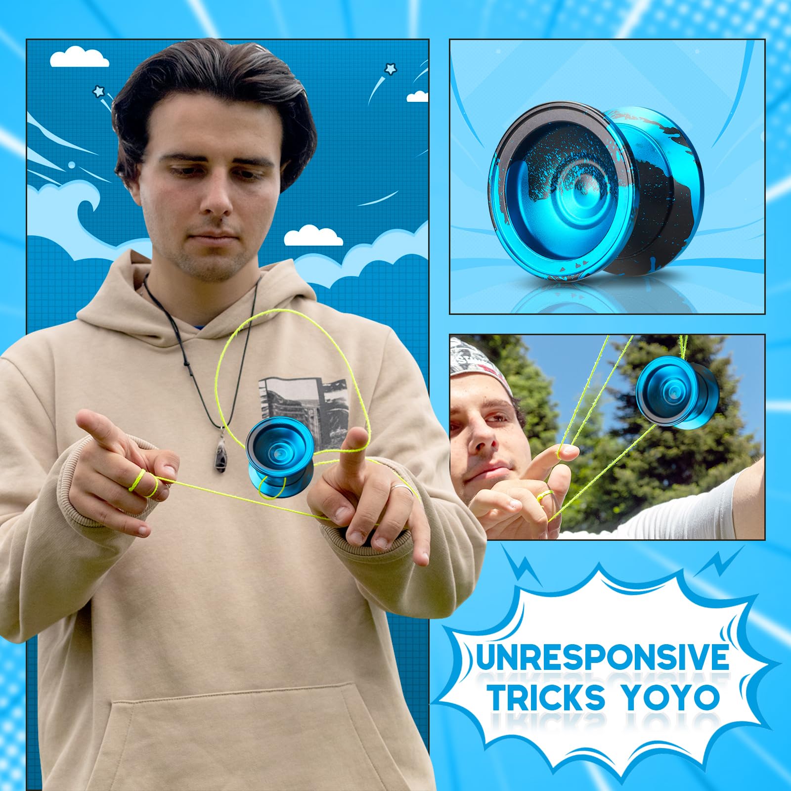 FETESNICE Yoyo Pro bag ready for portable play anywhere