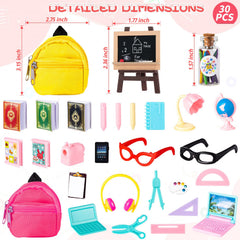 FFNIU mini doll book and palette for storytelling