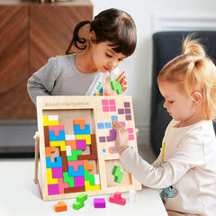 FFTROC 3D Russian blocks tangram designed to boost spatial awareness during play.