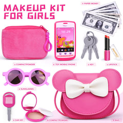 FFTROC crossbody purse design keeps pretend items organized during play.