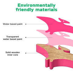 FFTROC safety-focused design with non-toxic paint and smooth edges for safe handling.