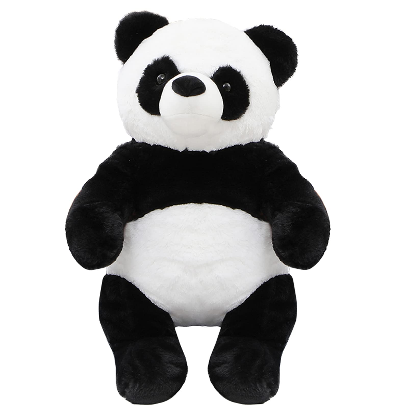 FFxiong panda plush 18-inch pillow close-up for cozy snuggles.