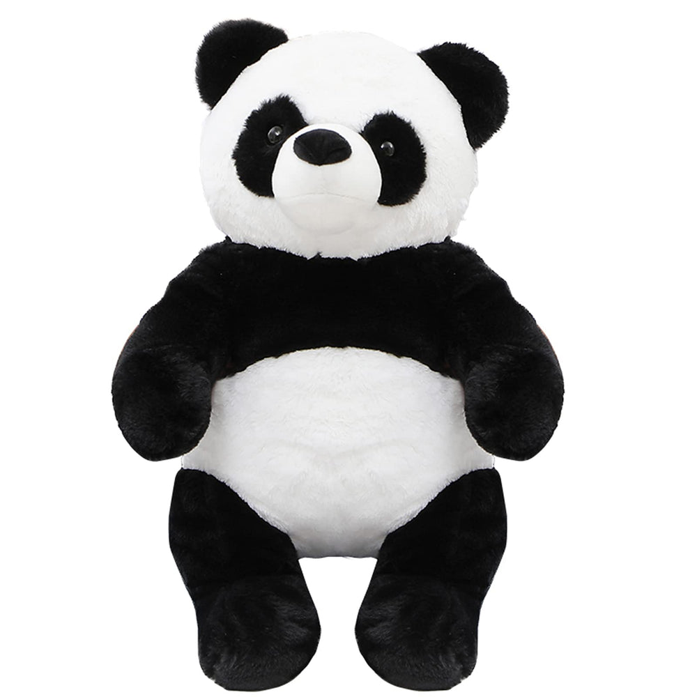 FFxiong panda plush 18-inch pillow close-up for cozy snuggles.
