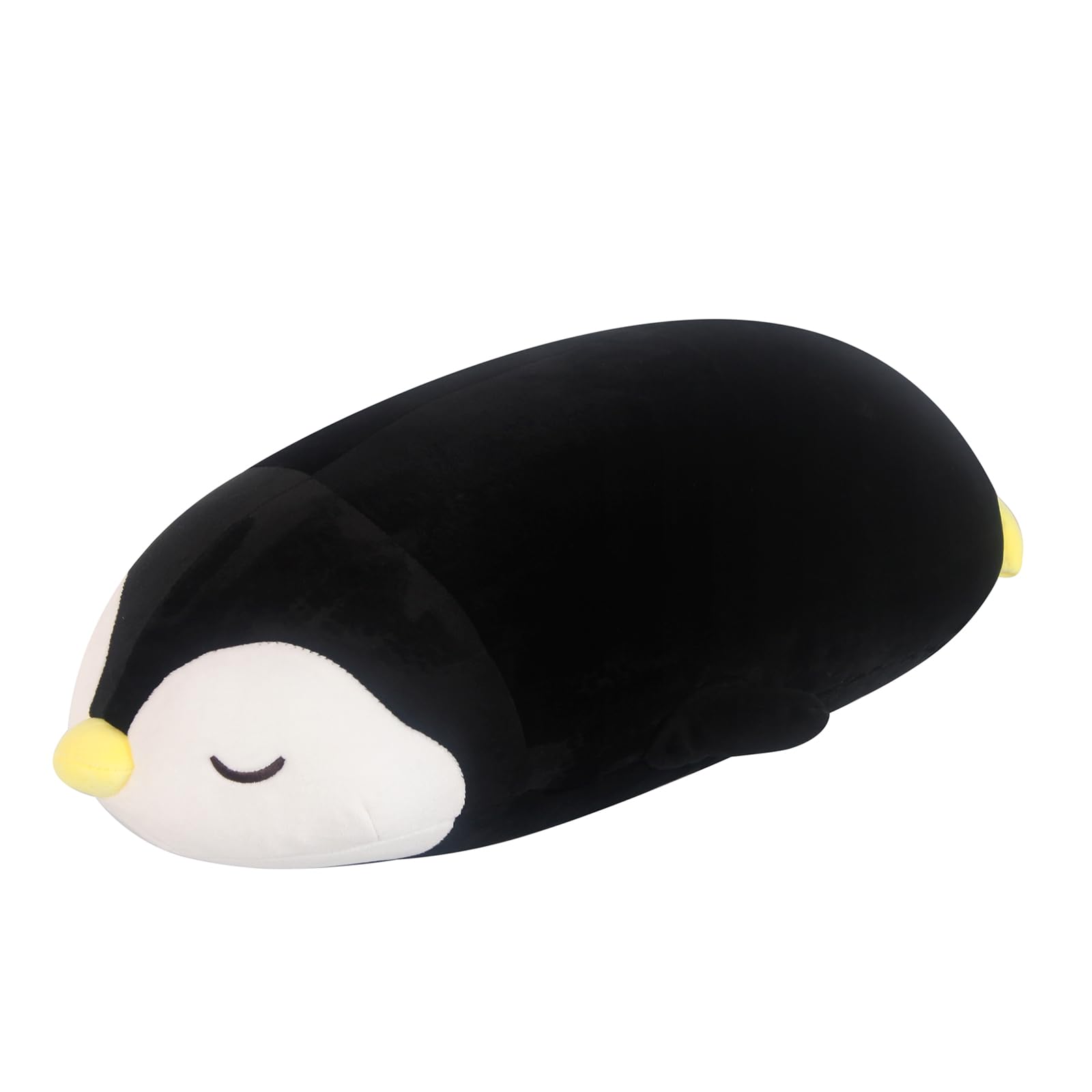 FFxiong 22-inch black penguin plush gift-ready packaging.