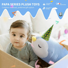 FFxiong 22-inch penguin plush ideal as a bedtime companion for kids