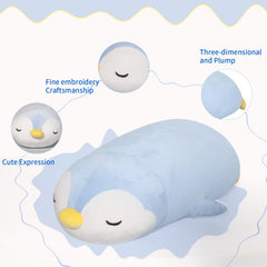 FFxiong 22-inch penguin plush packaging included, ready to gift