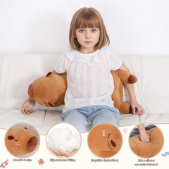 FFxiong capybara plush decor accent in kids' rooms.