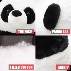 FFxiong panda plush care guide helps keep snuggles safe and clean.