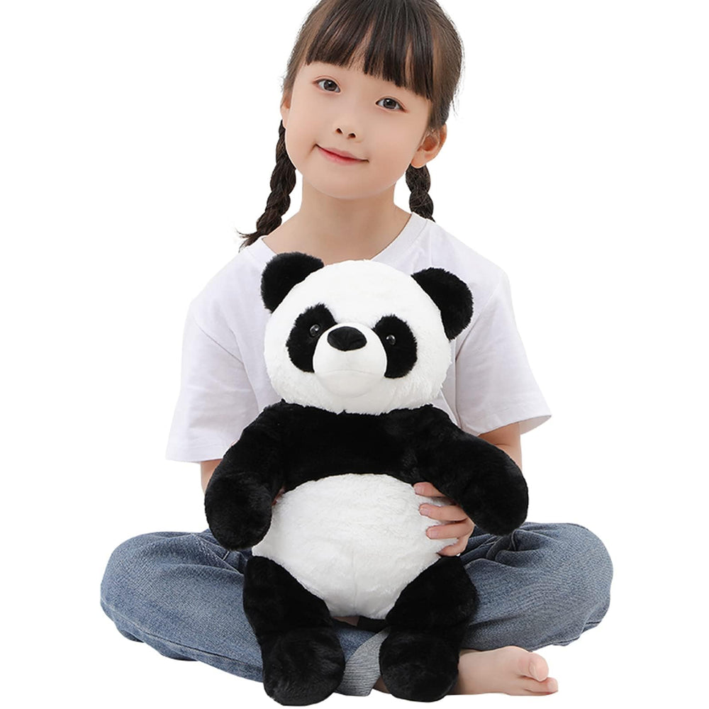 FFxiong panda plush full-body view highlights a cuddly 18-inch size for playtime.