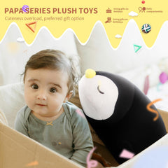 FFxiong penguin plush durable stitching for long-lasting shape.
