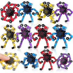 FGYLYOX transformable spinners pack for kids and adults improves focus during study.
