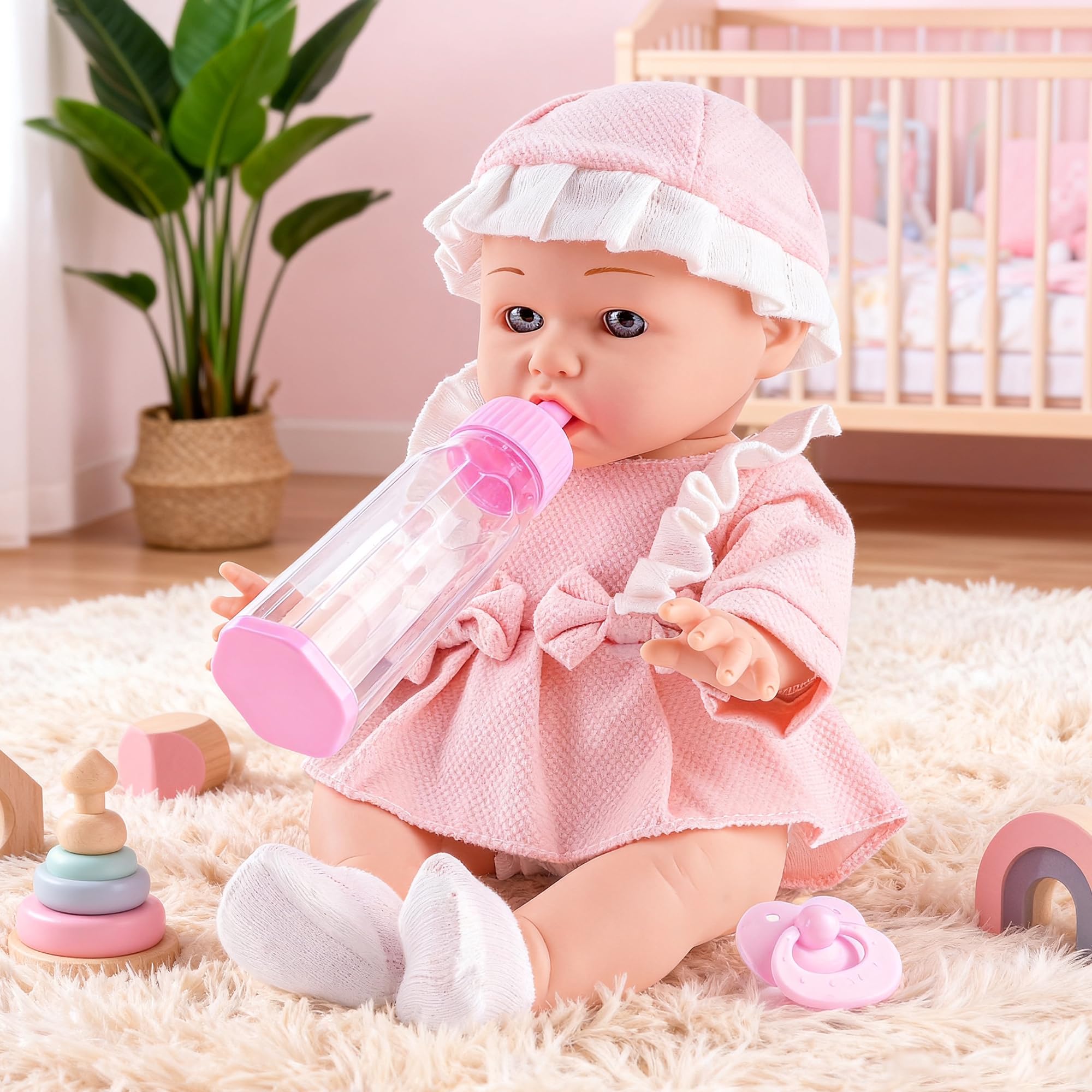 fhjax 12-inch baby doll clothes set allows creative wardrobe styling
