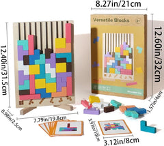 FHNUVB wooden puzzle makes a thoughtful, engaging gift for families.