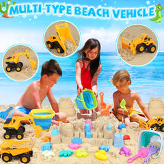 FHOZGECY bulldozer beach toy, easy to grip and perfect for sand builds.