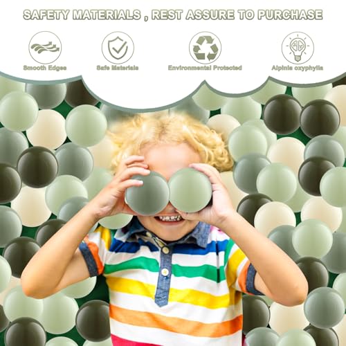 FHRILEK four-color ball pit balls to boost color recognition