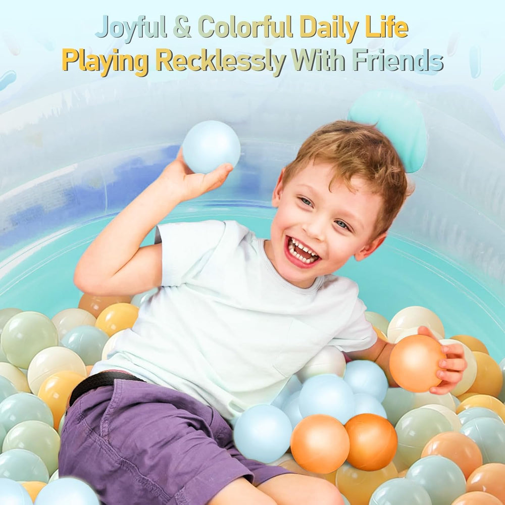 Five-color set of FHRILEK balls supports color learning and sorting play.