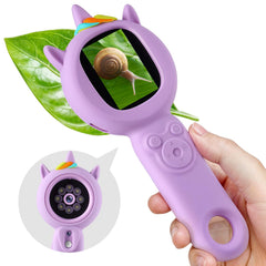 FHskFH Kids Microscope dual camera for easy mode switching during discovery