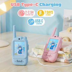 FHskFH Walkie Talkies offering up to 1000 feet of private range.