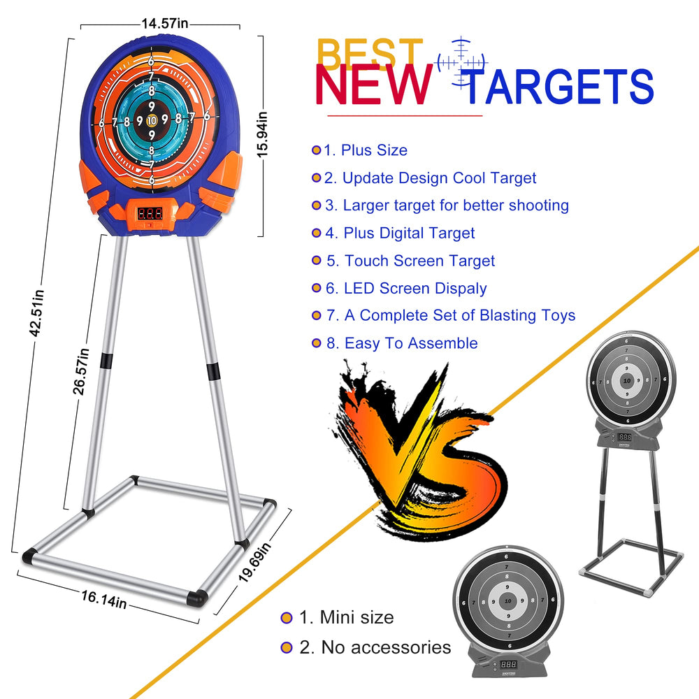 Fibevon Nerf blaster and foam darts pack for action-packed play sessions.