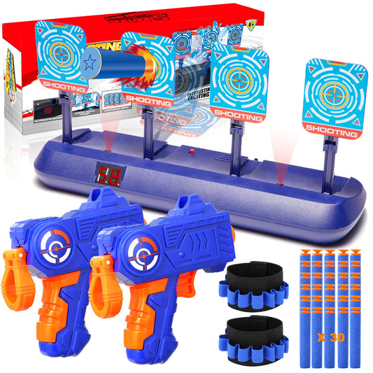 Fibevon Nerf target four-target front view for engaging practice sessions