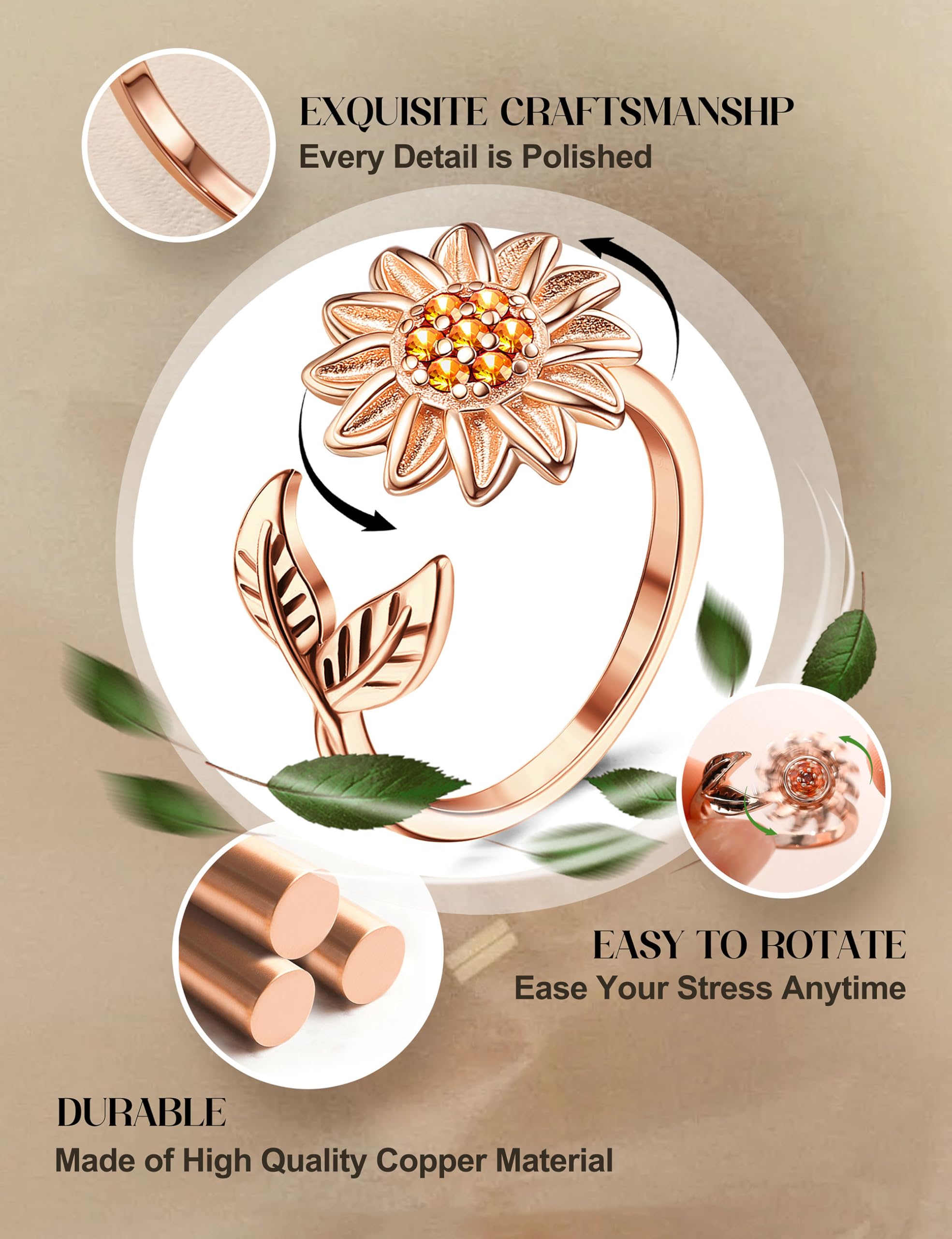 FIBO STEEL evil-eye ring combines bold motif with subtle use.