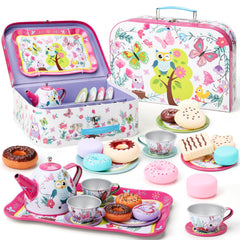 Fiderix Premium Tea Party Set toddler cups for imaginative play and shared tea moments