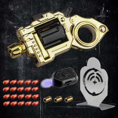 Fidget Toys Spinner Gun golden in hand for focused work.