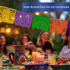 Fiesta Wraps banner setup ideal for birthdays and weddings