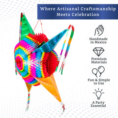Fiesta Wraps handmade pinata central Mexico reflects authentic craft