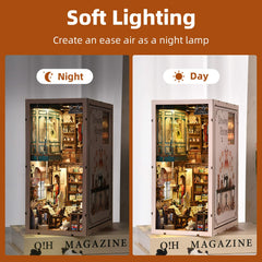Fifijoy Book Nook Kit sewing machine detail enhances realism