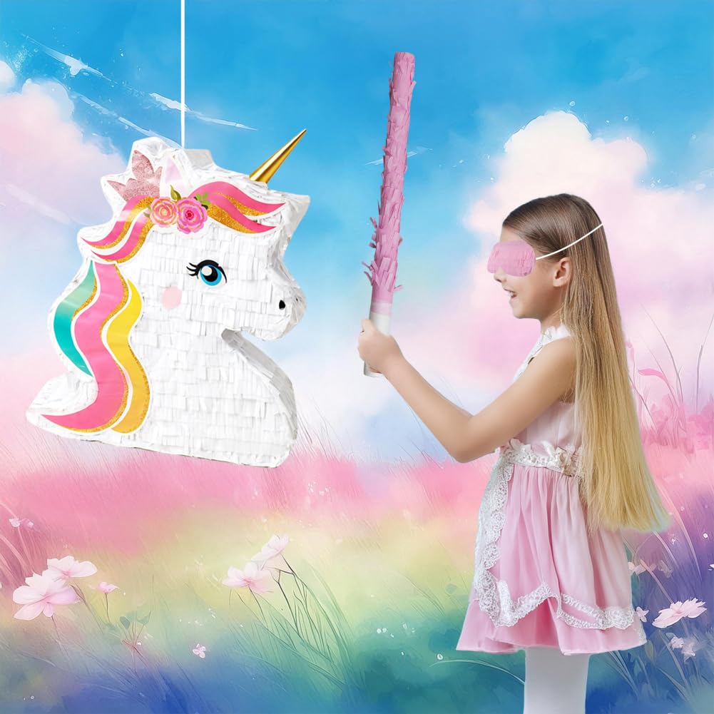 FIGEPO Unicorn silicone bracelets, wearable party favors for guests