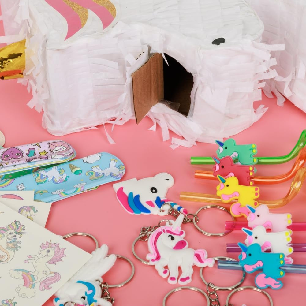 FIGEPO Unicorn stickers, bright party accents and favors