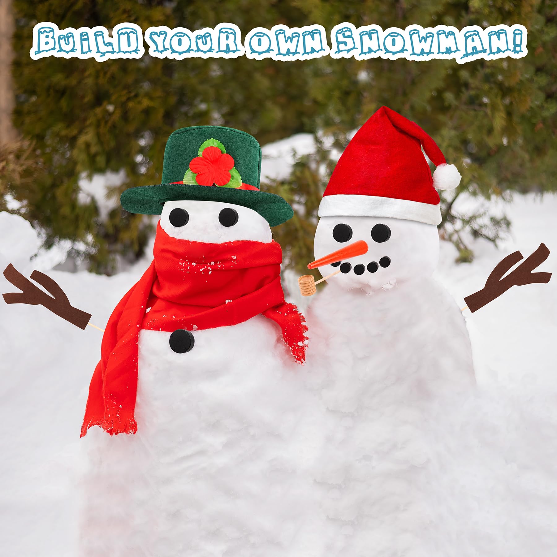 Fighting to Achieve Snowman Kit eyes for friendly faces.
