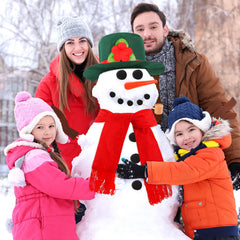 Fighting to Achieve Snowman Kit mouth inserts for charming expressions.