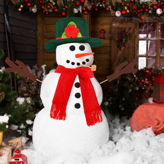 Fighting to Achieve Snowman Kit pipe accessory for a classic winter look.
