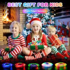 FIGROL light up spinner three modes provide versatile color effects